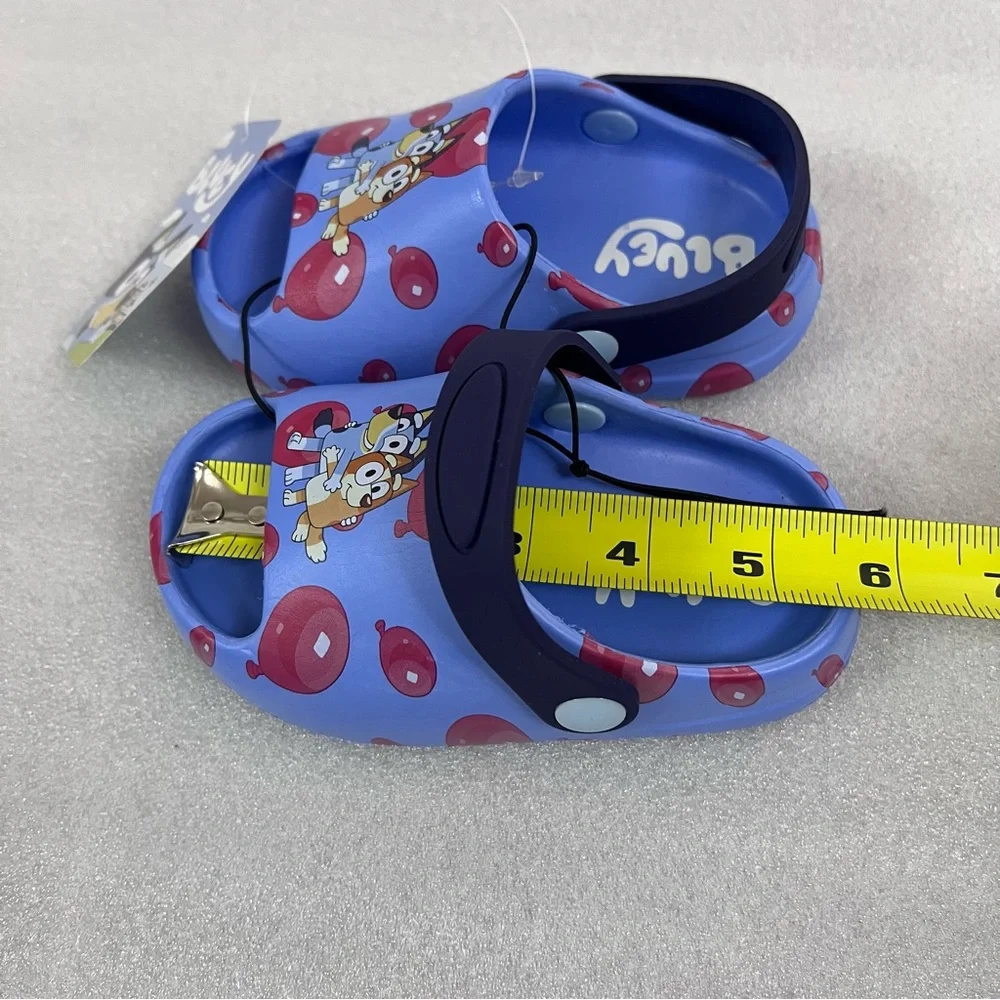 Toddler Bluey Comfort Clog Slide Sandals - Blue size S 5/6 - Picture 7 of 7
